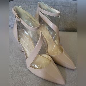 Jessica Simpson Castana Paten Leather Pump